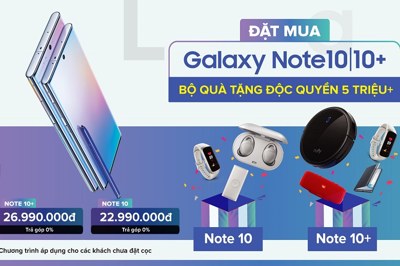 Chương trình Galaxy Note 10 tại Di Động Việt