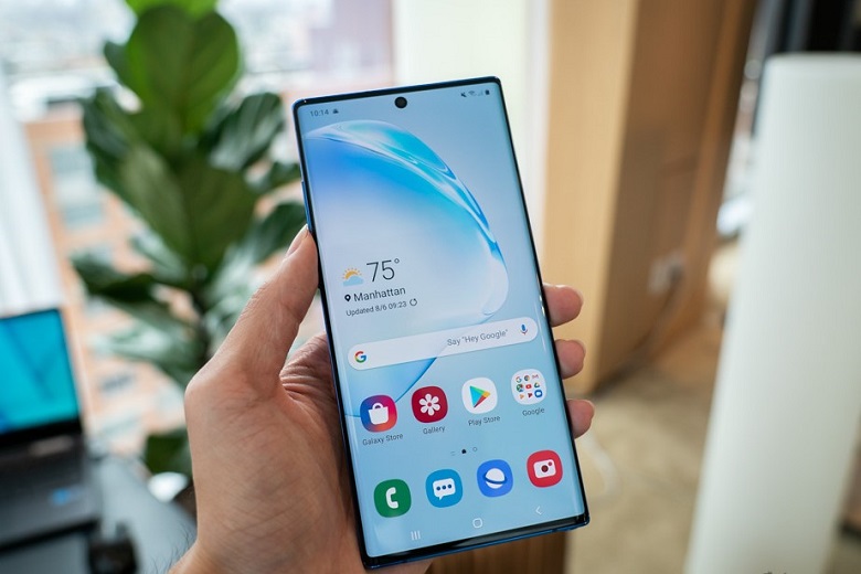 Tầm nền xuất sắc trên Galaxy Note 10