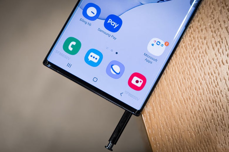 galaxy note 10 tràn cạnh