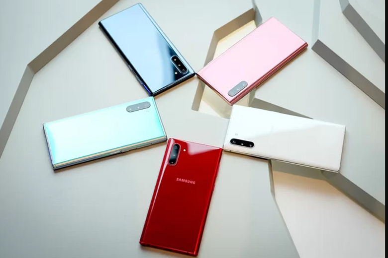 phiên bản màu Galaxy Note 10