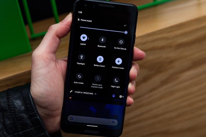 Dark mode on Android Q