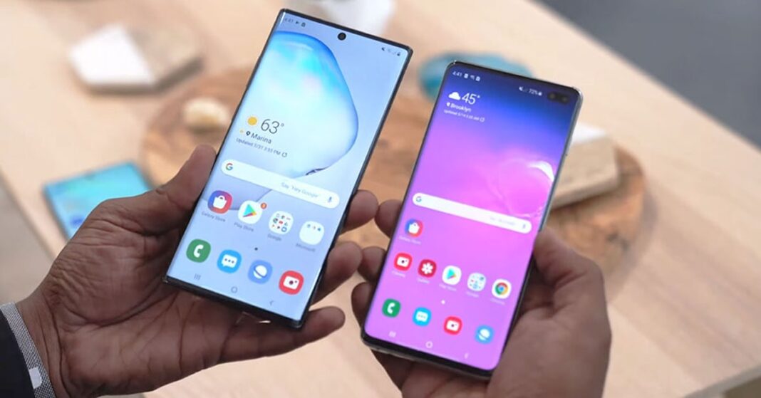 galaxy note 10 plus và galaxy s10 plus