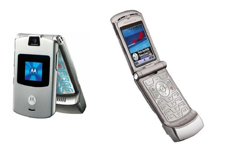 Motorola RAZR gập vỏ sò danh tiếng