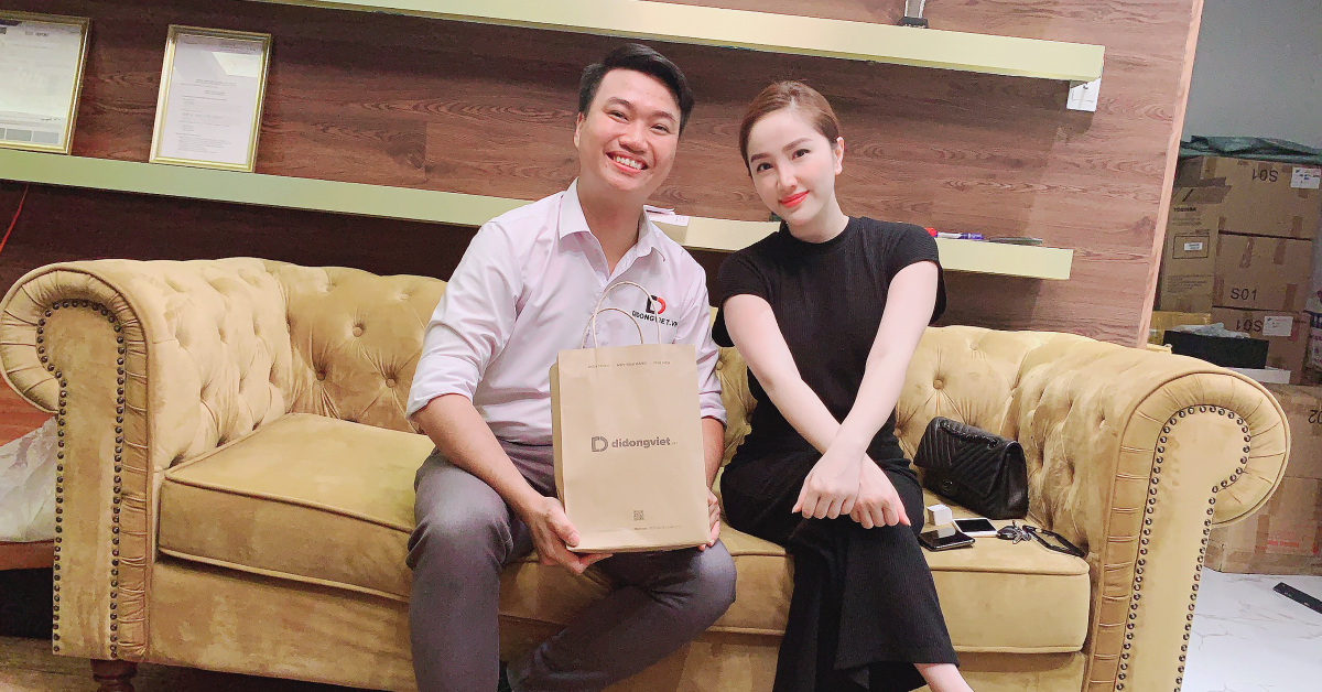 Ca sĩ Bảo Thy lên đời iPhone 11 Pro Max tại Di Động Việt bằng hình thức Trade – In