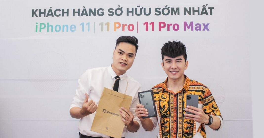 Ca sĩ Đan Trường sở hữu iPhone 11 Pro Max