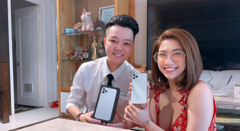 Nữ ca sĩ Pha Lê lựa chọn Di Động Việt Trade – In lên đời iPhone 11 Pro Max Ca sĩ Pha Lê chọn Trade - In iPhone 11 Pro Max tại Di Động Việt