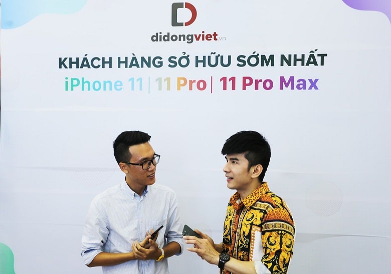 Ca sĩ Đan Trường sở hữu iPhone 11 Pro Max