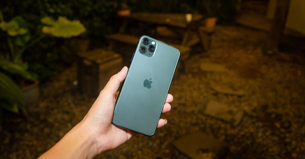 iphone 11 pro max midnight green