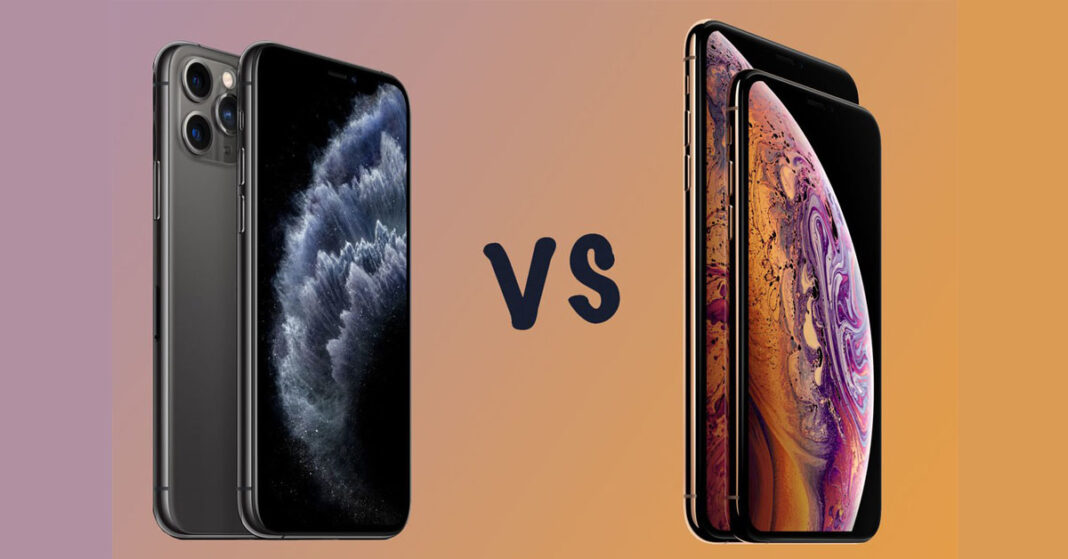so sánh iphone 11 pro với iPhone xs