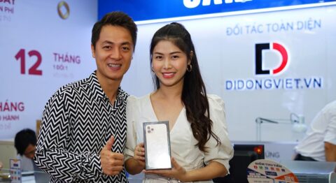 Vợ chồng ca sĩ Đăng Khôi – Thủy Anh lên đời iPhone 11 Pro Max tại Di Động Việt Đăng Khôi Thuỷ Anh lên đời iPhone 11 Pro max