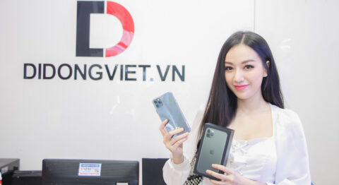 Ca sĩ Băng Di Trade-In lên đời iPhone 11 Pro Max Midnight green ca sĩ Băng Di