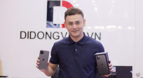 Ca sĩ Ưng Đại Vệ chọn Di Động Việt để Trade-In lên đời iPhone 11 Pro Max ca sĩ ưng đại vệ