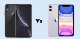 so sánh iPhone 11 với iPhone xr