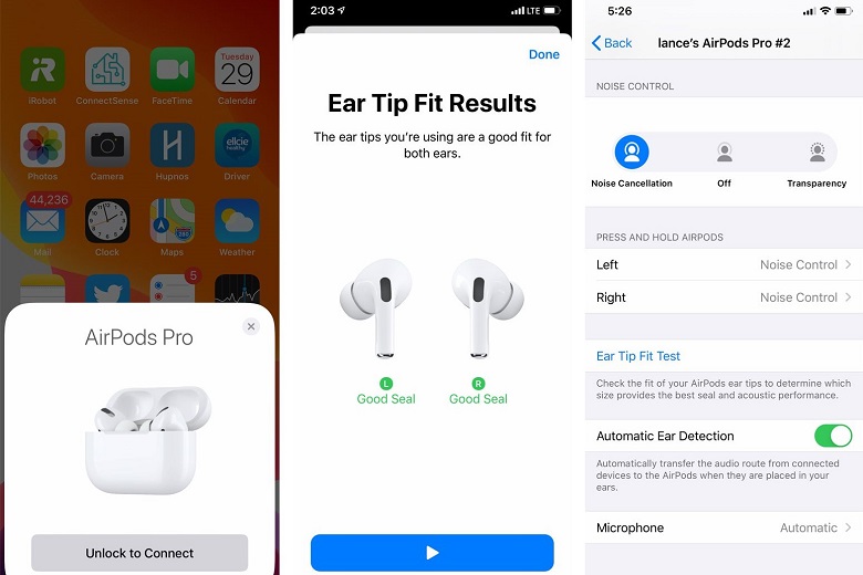 Thiết lập Airpods Pro