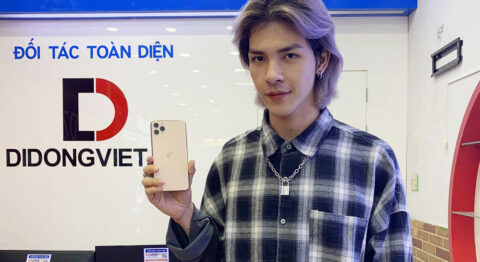 Denis Đặng, nam diễn viên 9X “tậu” iPhone 11 Pro Max tại Di Động Việt Denis chọn mua iPhone 11 Pro Max Di Động Việt