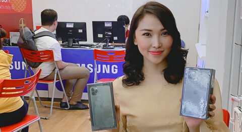 Diễn viên Quỳnh Thư chọn Trade-In thu cũ lên đời iPhone 11 Pro Max diễn viên Quỳnh Thư