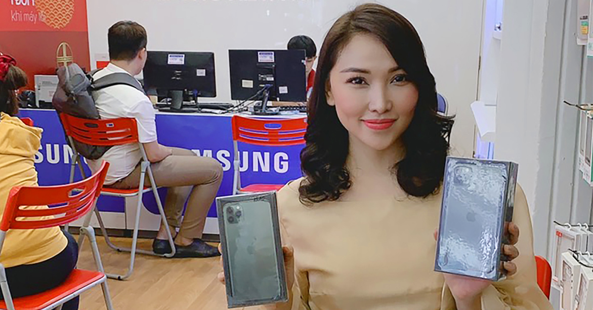 Diễn viên Quỳnh Thư chọn Trade-In thu cũ lên đời iPhone 11 Pro Max