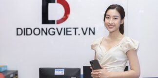 Hoa hậu Đỗ Mỹ Linh chọn mua iPhone 11 Pro Max tại Di Động Việt
