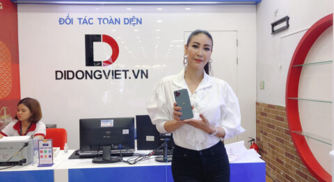 Hoa hậu Hà Kiều Anh sở hữu iPhone 11 Pro Max tại Di Động Việt Hoa hậu Hà Kiều Anh lên đời iPhone 11 Pro Max
