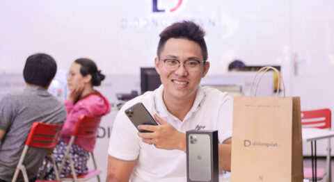 Nhạc sĩ Hoàng Huy Long lên đời iPhone 11 Pro Max Midnight Green tại Di Động Việt