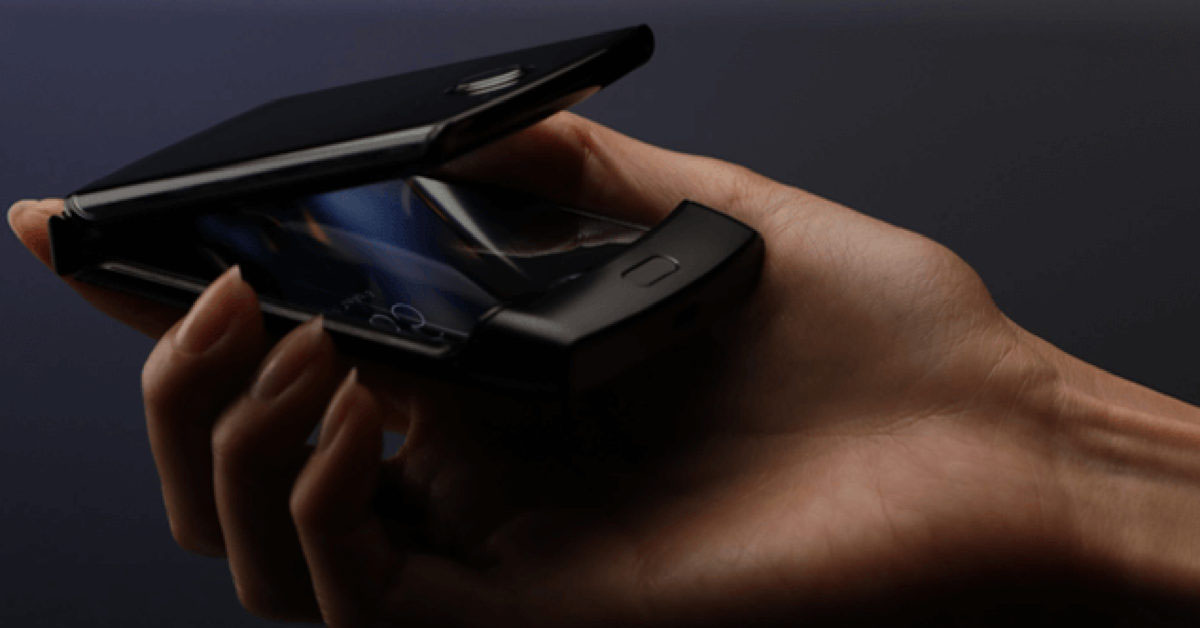 Hình ảnh Motorola Razr bị rò rỉ cho thấy cái nhìn đầu tiên về thiết kế điện thoại