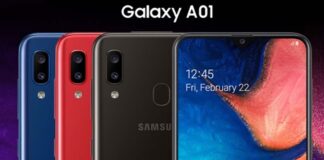 galaxy a01