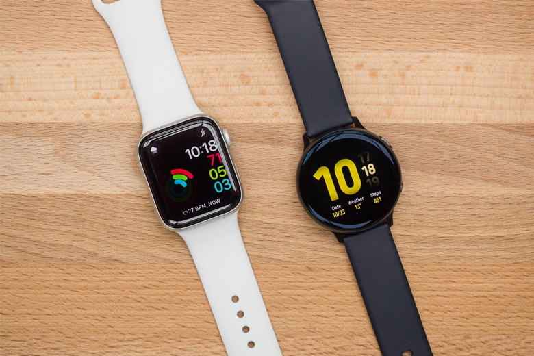  So sánh: Apple Watch Series 5 vs Samsung Galaxy Watch Active 2