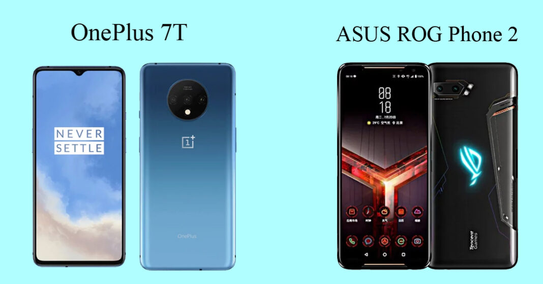 oneplus 7t và asus rog phone 2