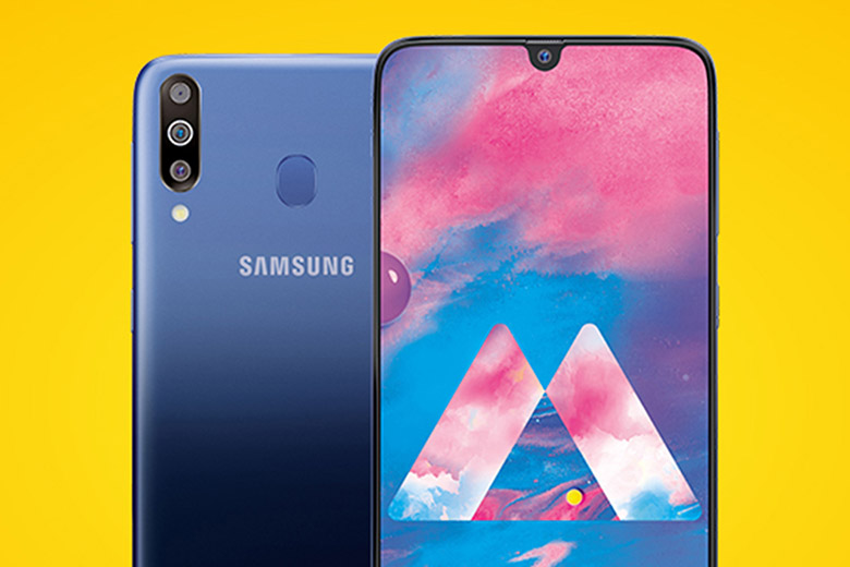 Tấm nền Super AMOLED nâng cao khả năng hiển thị Galaxy M10s