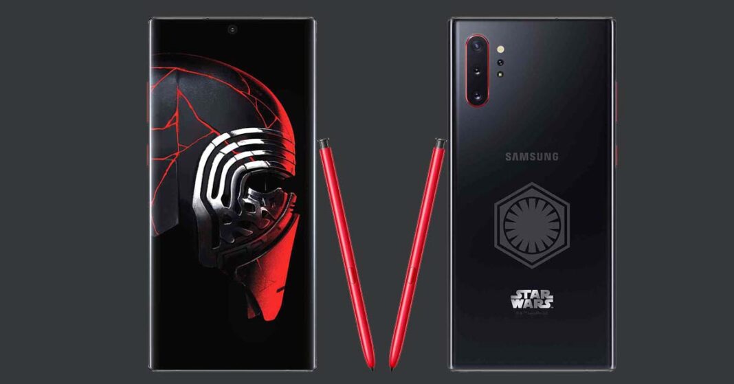 galaxy note 10 plus star wars