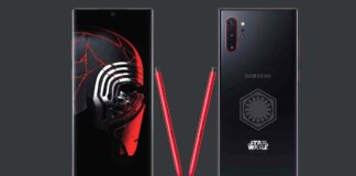 galaxy note 10 plus star wars