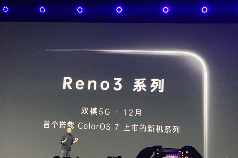 Ảnh chụp màn hình cho thấy Oppo Reno 3 sẽ được hỗ trợ 5G ở chế độ kép