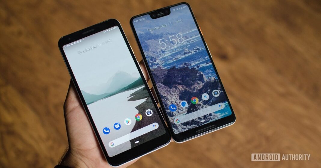 so sánh Google Pixel 3a Xl và Pixel 3 XL