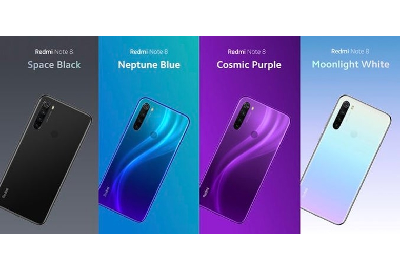 Redmi Note 8 biến thể màu sắc Cosmic Purple được ra mắt tại Ấn Độ