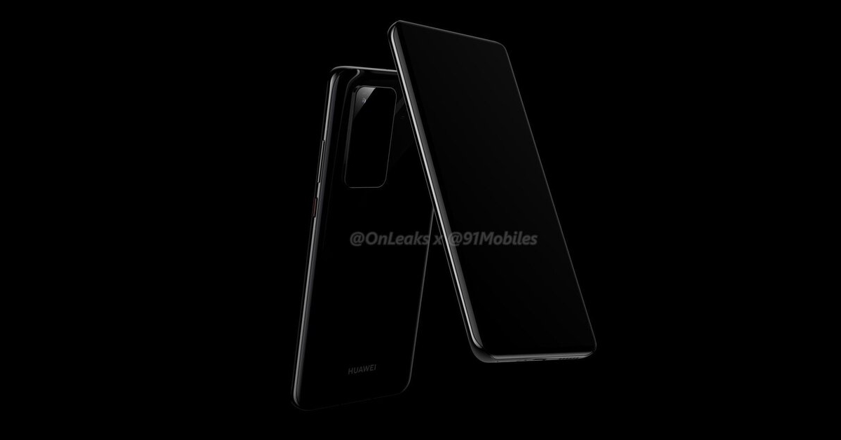 Huawei P40 Pro lộ ảnh render với mô-đun máy ảnh giống Galaxy S11