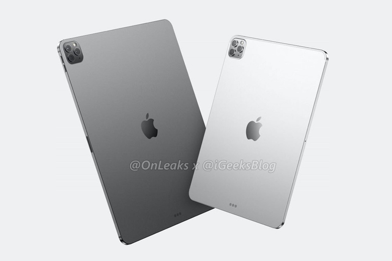 iPad Pro 2020 lộ ảnh render với cụm 3 camera như iPhone 11 Pro