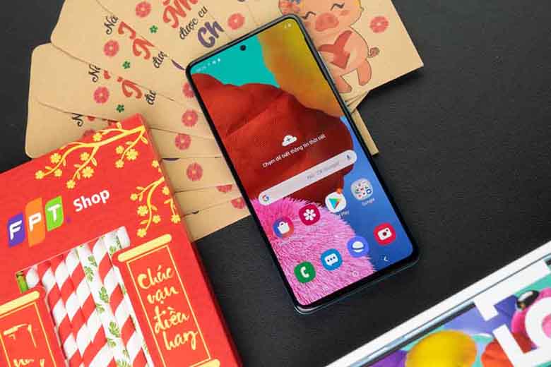 Galaxy A71 có thiết kế sang trọng