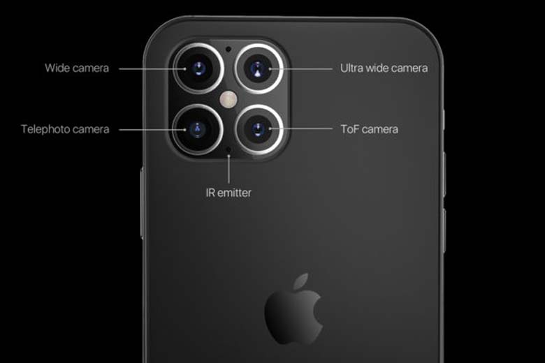 iPhone 12 sẽ cải thiện Face ID, camera 3D ToF, 