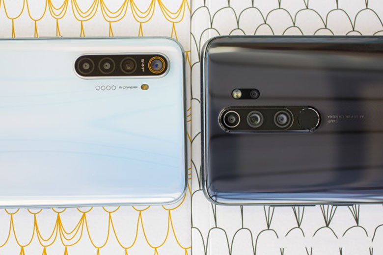 Camera Realme X2 và Redmi Note 8 Pro có thông số tương tự nhau