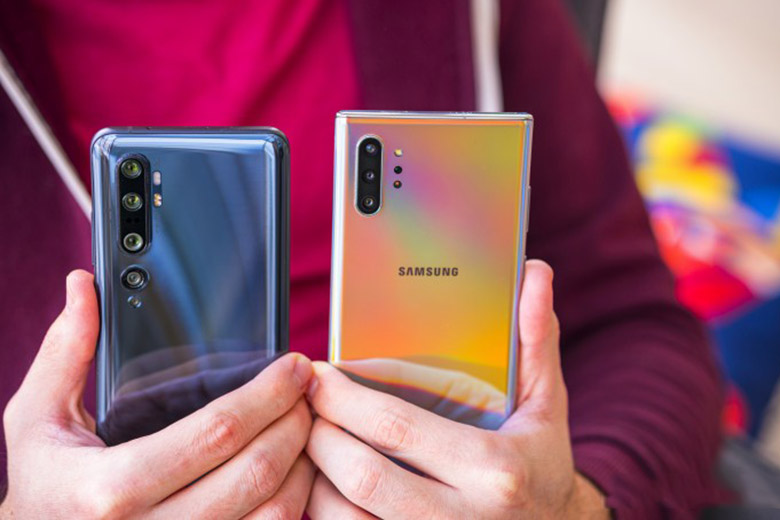 Chụp ảnh ban ngày giữa Galaxy Note 10 và Mi Note 10