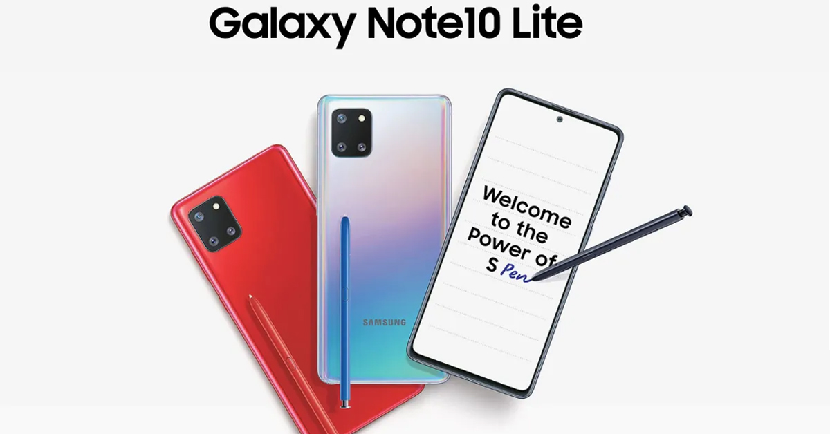 Galaxy Note 10 Lite sẽ được bán tại Ấn Độ, khoảng 35.990 Rupee