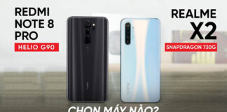 So sánh Realme X2 và Redmi Note 8 Pro