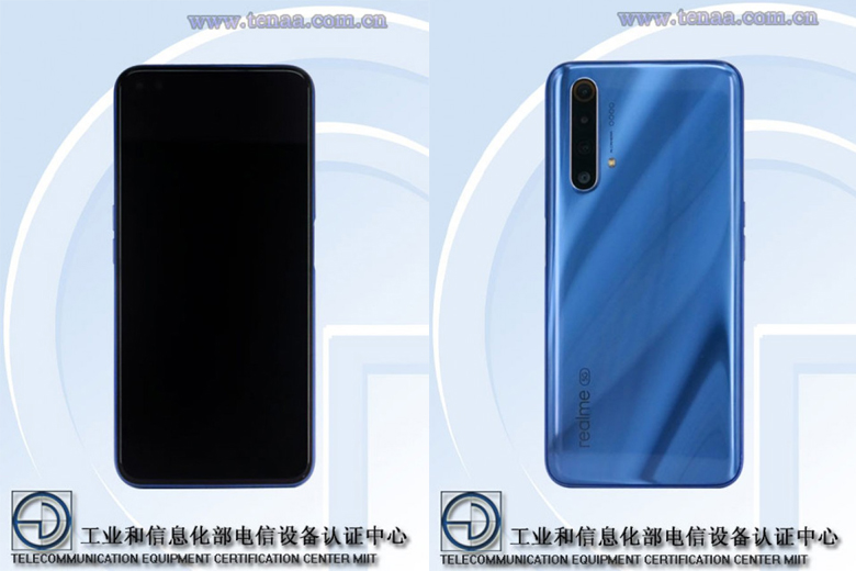 Realme X50 5G lộ ảnh render trên TENAA trước ngày ra mắt