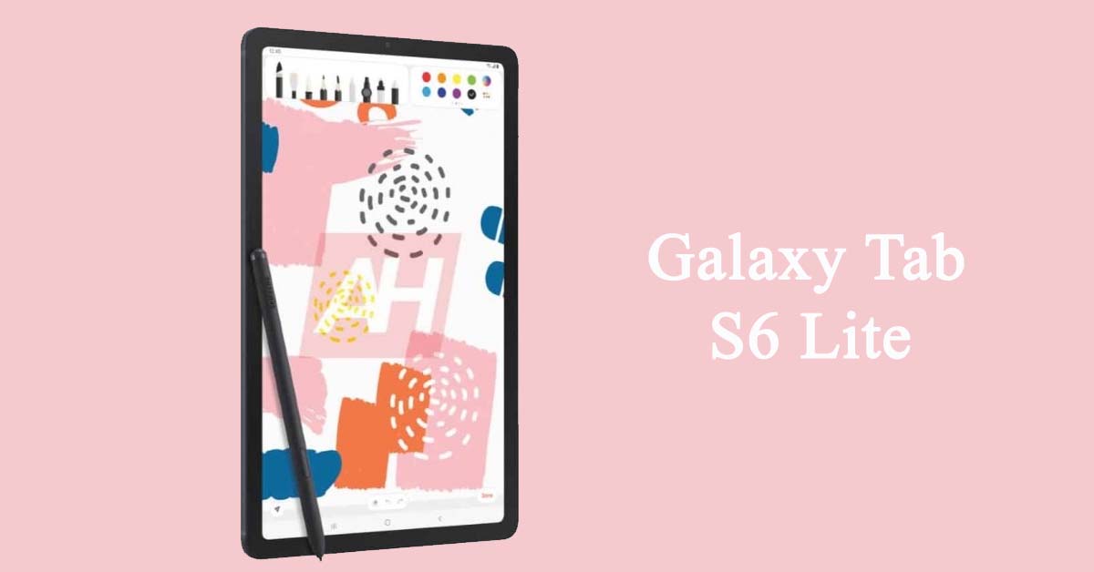 Galaxy Tab S6 Lite lộ ảnh render, với bút S-Pen được thiết kế lại