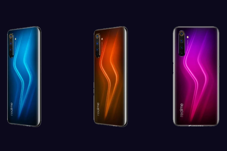 ba màu của realme 6 pro