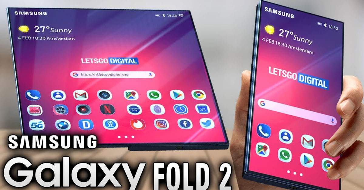Samsung Galaxy Fold 2 sẽ được trang bị bút S-PEN và kính uốn cong