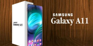 Galaxy A11 sẽ đi kèm với màn hình đục lỗ, 4 camera sau và pin "khủng"