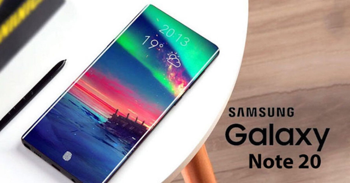 Bằng sáng chế tiết lộ Galaxy Note 20 sẽ có màn hình thác nước siêu cong