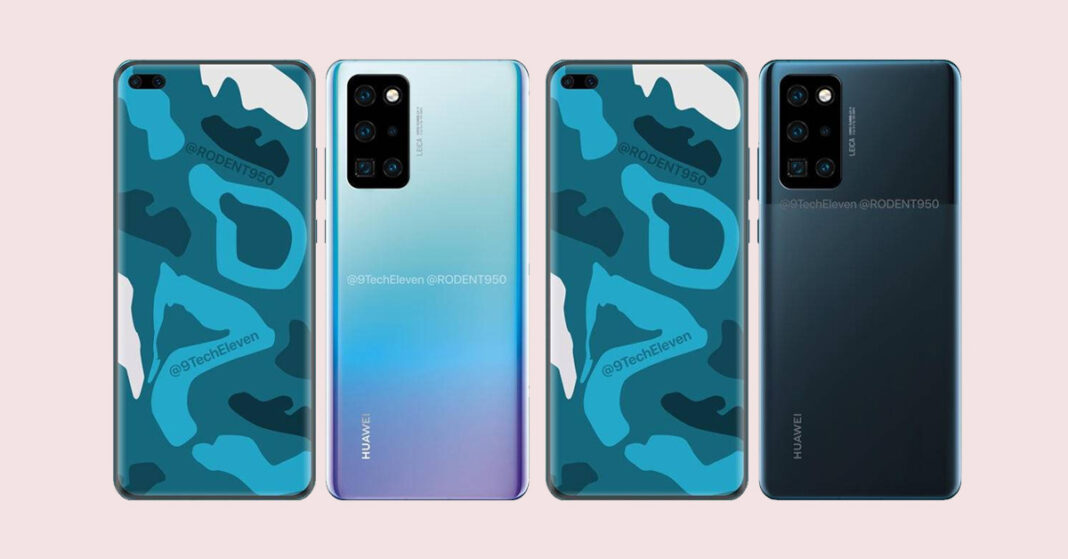 Huawei P40 và Huawei P40 Pro lộ thiết kế qua ốp lưng bảo vệ