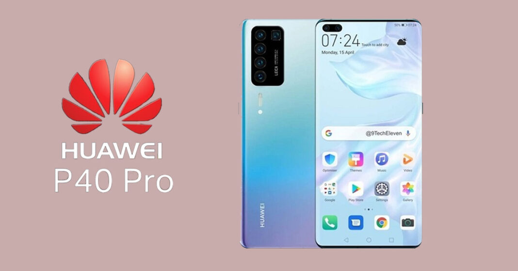 Huawei P40 Pro pin 5.500 mAh lộ ảnh thực tế mà không có viền bezels